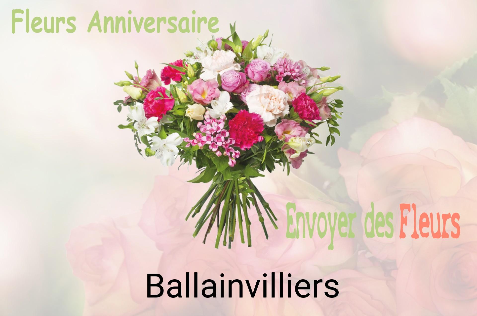 Bouquet de fleurs d’anniversaire livré à Ballainvilliers